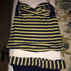Anne Taylor Loft Halter Bathing suit